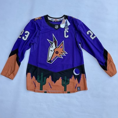 Authentic Adidas Arizona Coyotes Oliver Ekman-Larsson #23 C