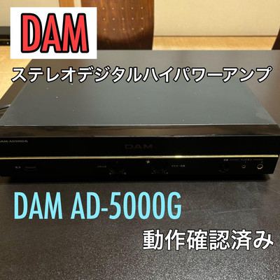 DAM AD-5000 カラオケ アンプ パワーアンプ動作品