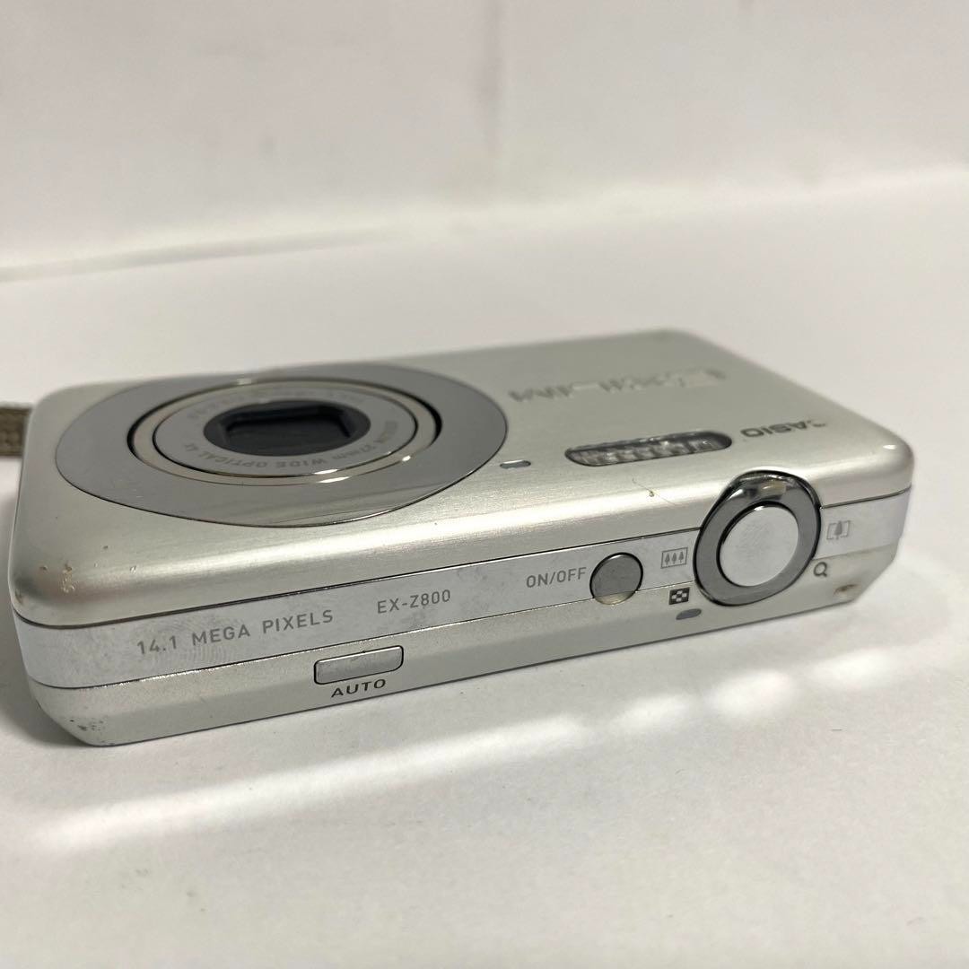 CASIO Digital Camera EXILIM Z Series EX-Z800 Silver 4x 14.1MP