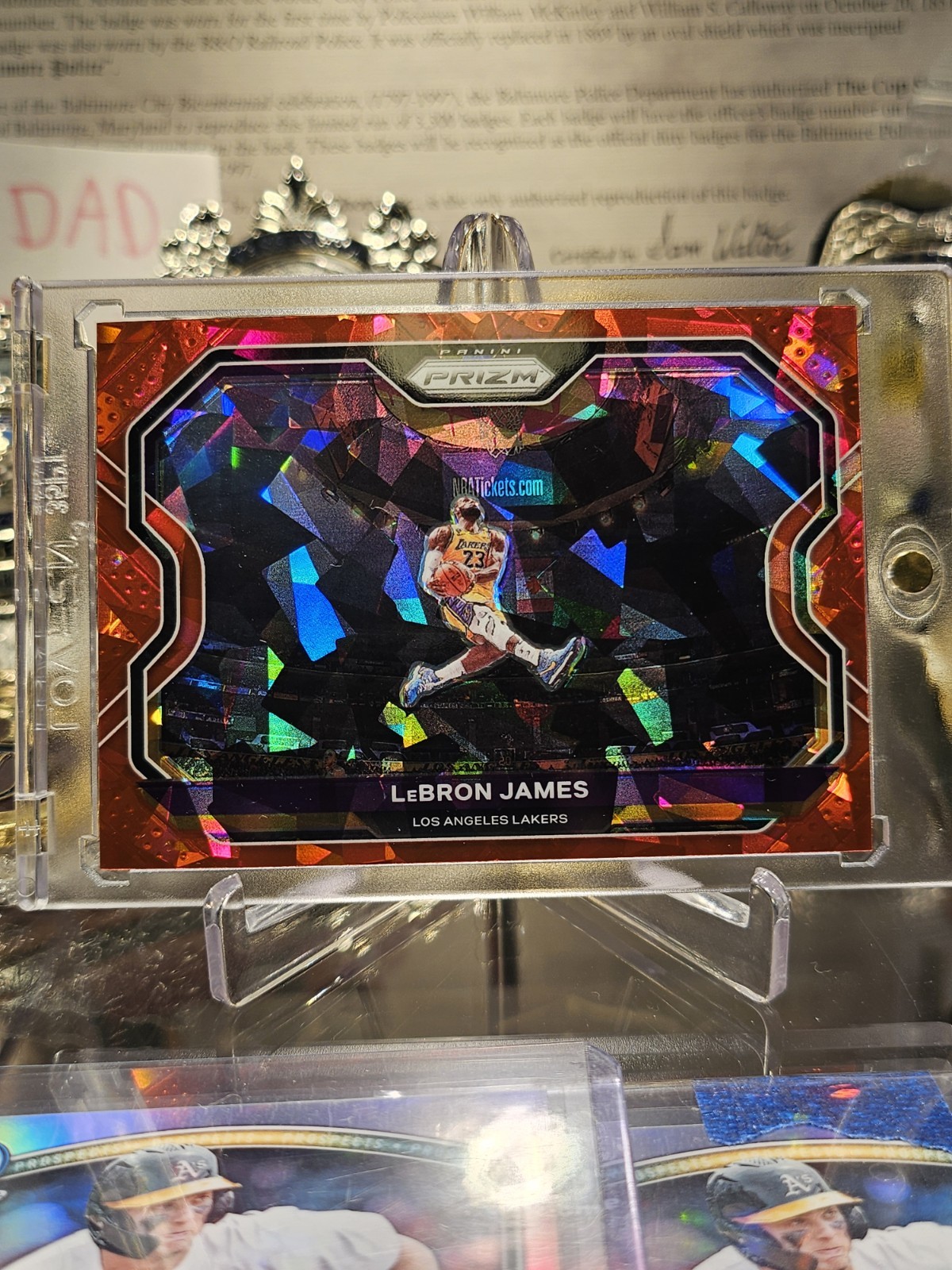 レブロン Prizm LeBron James red ice PSA 10! lebron james 2019