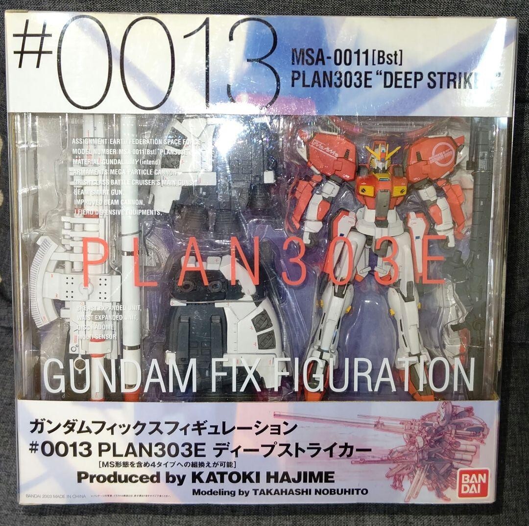 GUNDAM FIX FIGURATION 0013 Deep Striker Figure Bandai New with Box