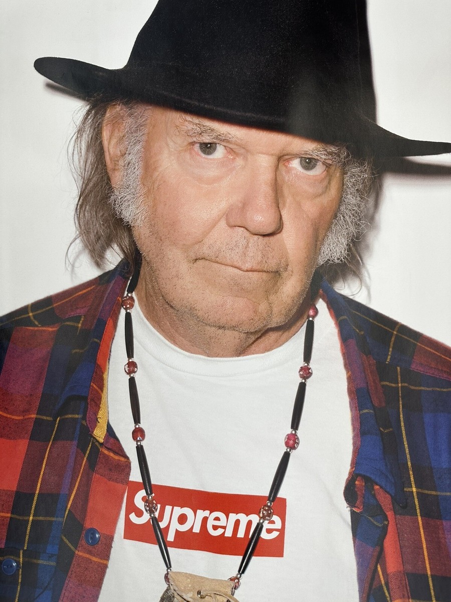 SUPREME NEIL YOUNG POSTER - SS15 - 24x36 - 100% ORIGINAL