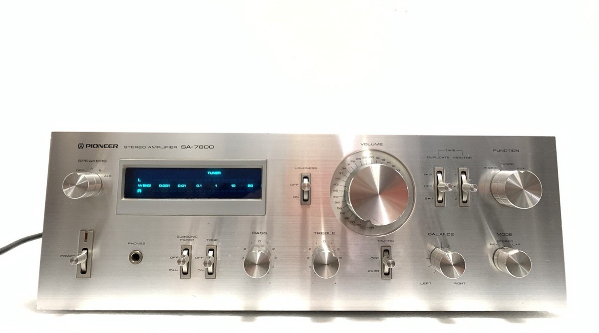 オンライン □PIONEER SA-7800 プリメインアンプ パイオニア□ PIONEER