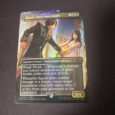 MTG FF SeeDの傭兵、スコール foil プロモ 英 SeeDの傭兵、スコール