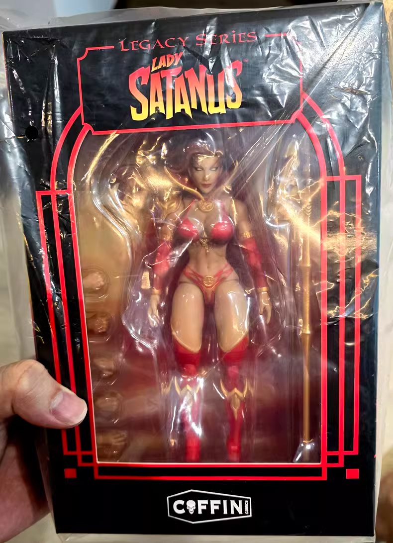 In Stock Lady Satanus 1/12 Figure Executive Replicas Coffin Comics