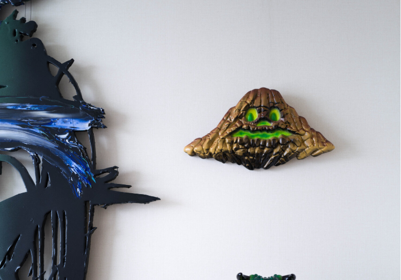 コムロタカヒロ ソフビ Flying mountain 3 #1 コムロタカヒロソフビ