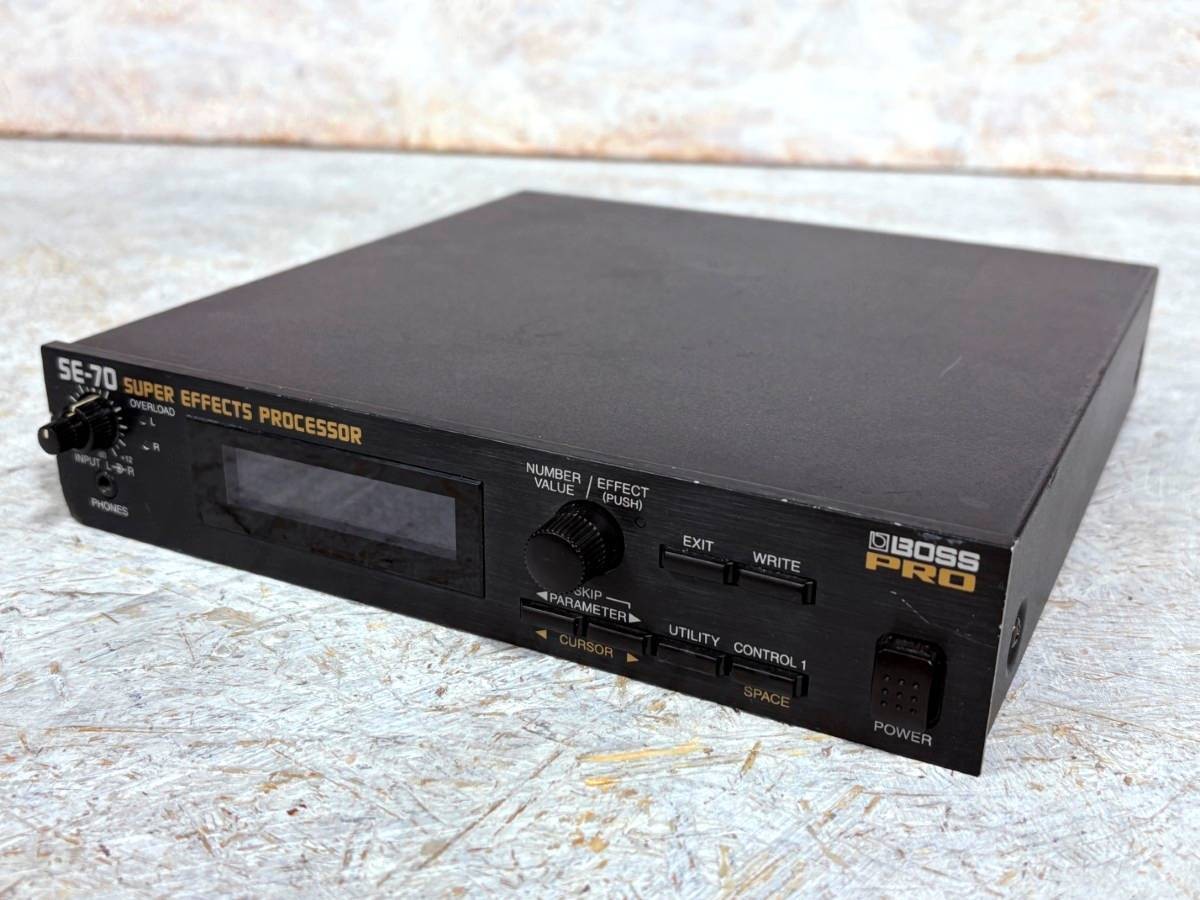 BOSS SE-70 マルチエフェクター 値下げ！BOSS SE-70 エフェクト