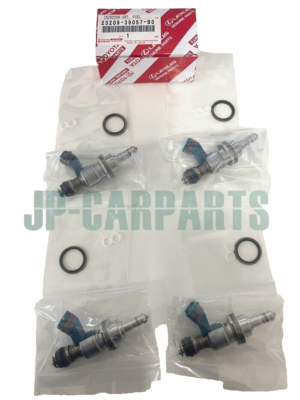 トヨタ 燃料インジェクター 23209-39057-B0 TOYOTA GENUINE SET OF 4