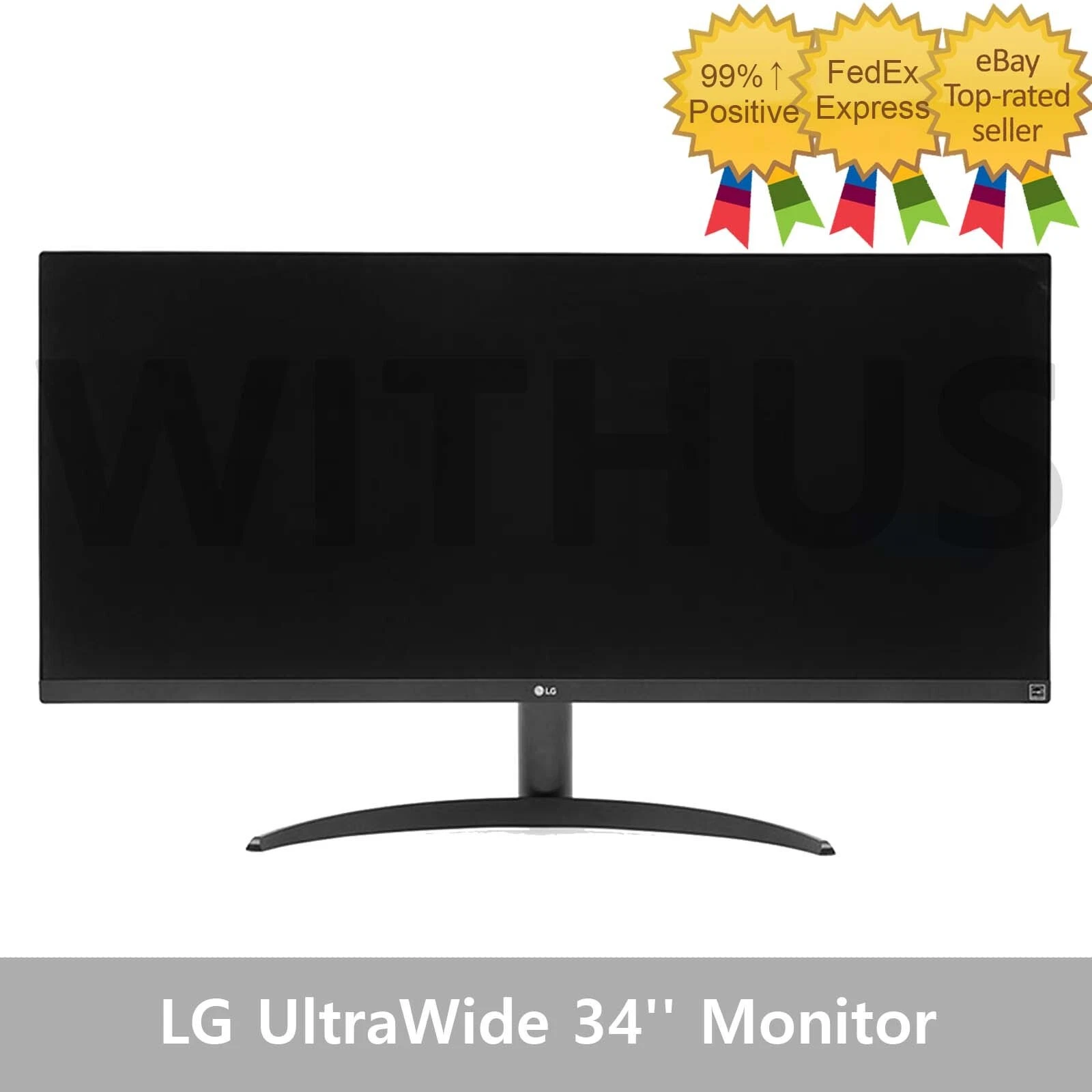 LG 34WP500 34'' UltraWide FHD HDR Monitor with FreeSync 21:9 ISP