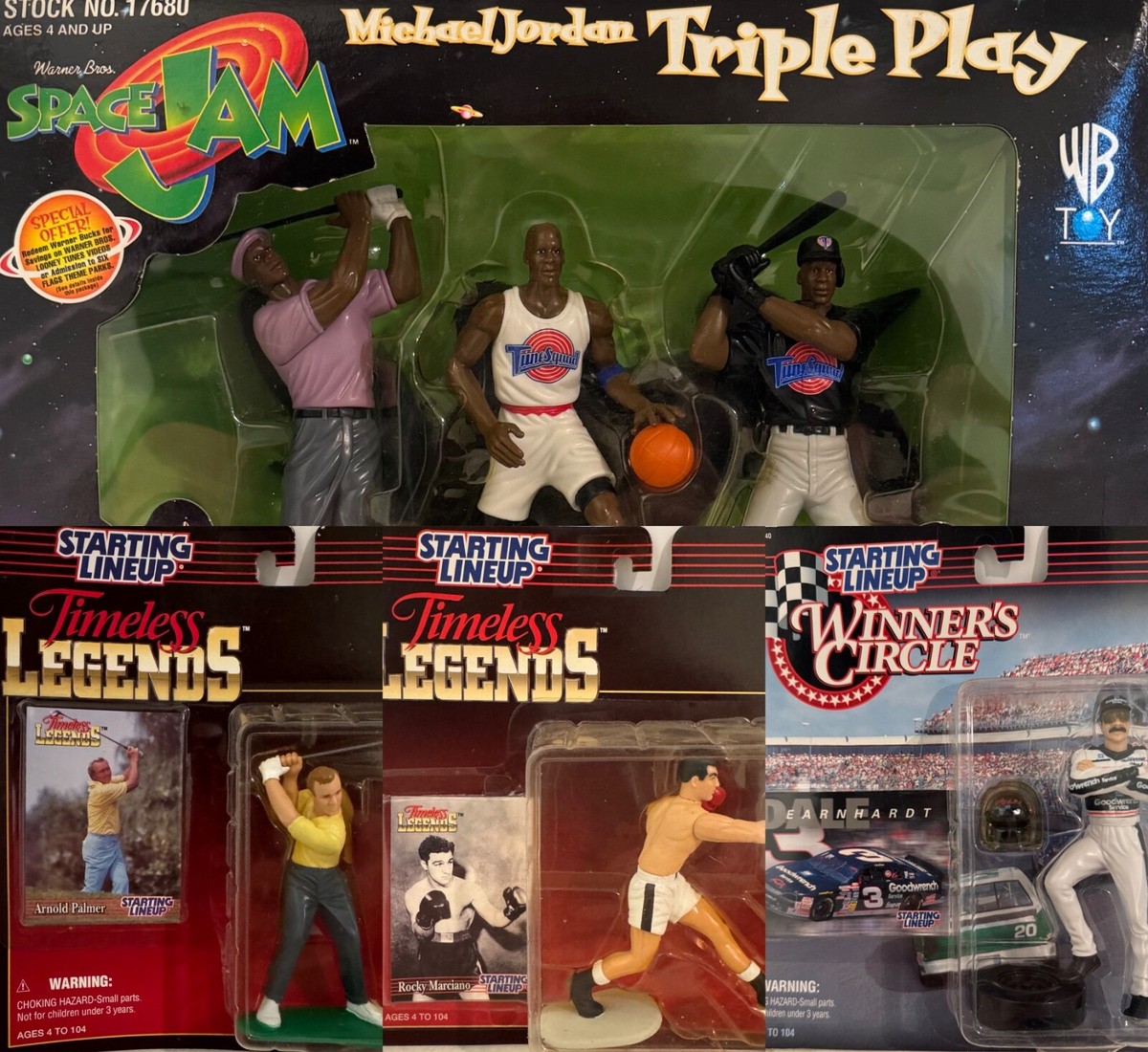 SPACE JAM スペースジャム フィギュア 5種セット &レブロン ゲーム