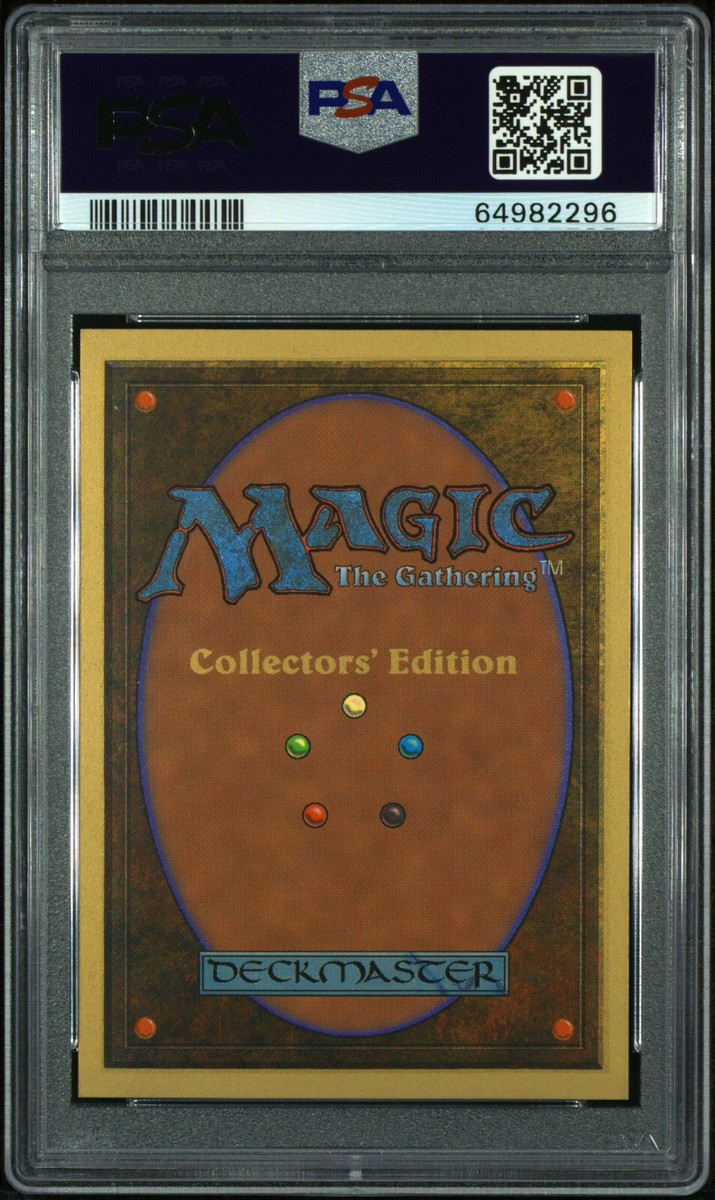 MTG Magic the Gathering Volcanic Island PSA 8 NM - MT Collector's