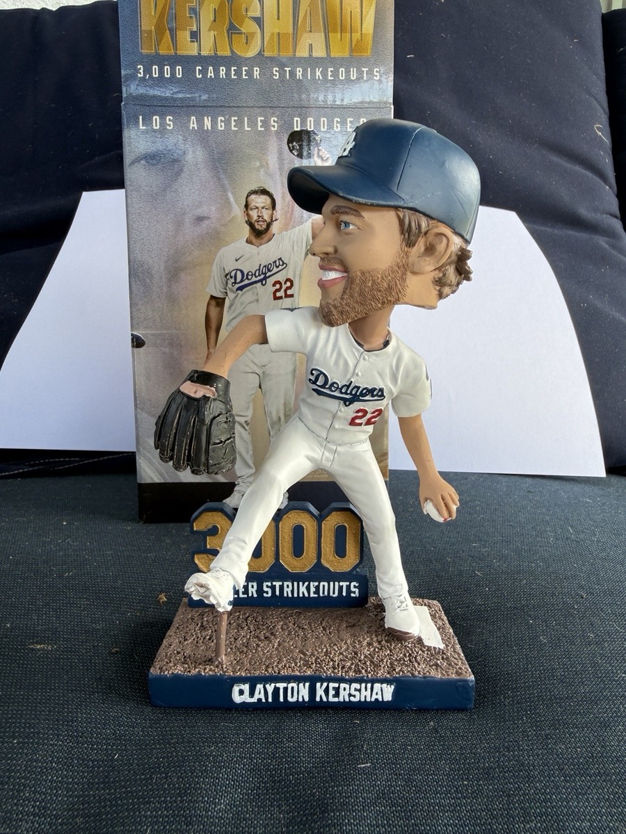 クレイトン・カーショウ 3000奪三振記念 ボブルヘッド Clayton Kershaw