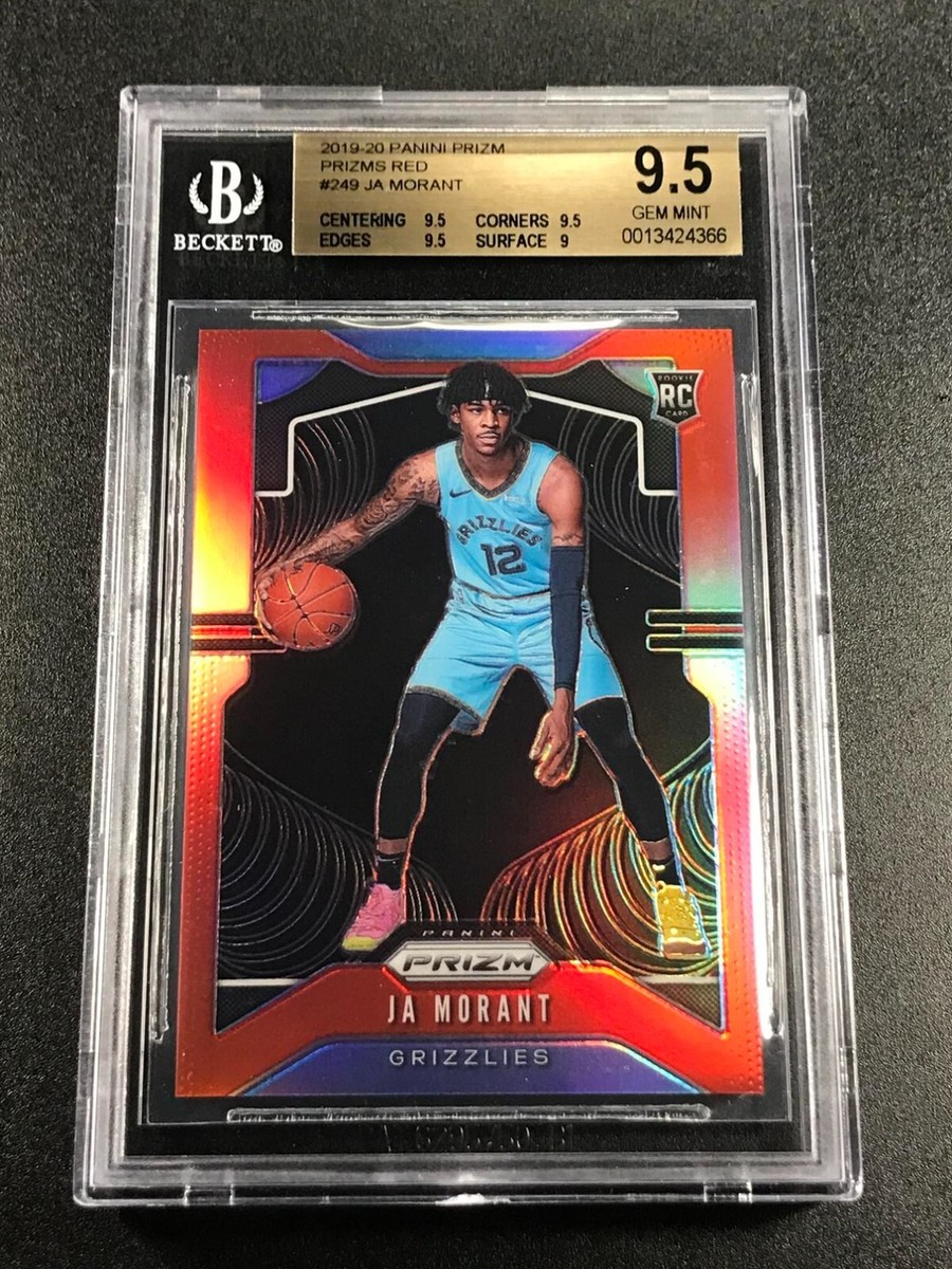 2019 Prizm Ja Morant Red Wave RC ルーキーカード Ja Morant 2019
