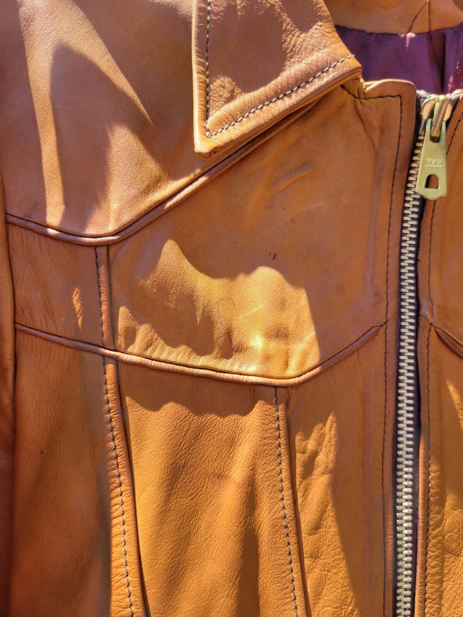 Vintage 1960's East West Musical Instruments Co. Smoke Leather