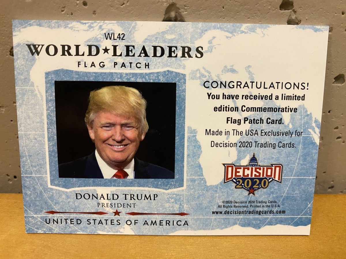 2020 Decision WORLD LEADERS FLAG PATCH 第90,96-98代 内閣総理大臣