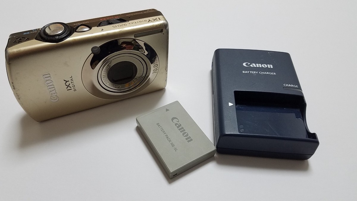 Canon IXY DIGITAL 920 IS Gold 10.0MP Compact Digital Camera JAPAN