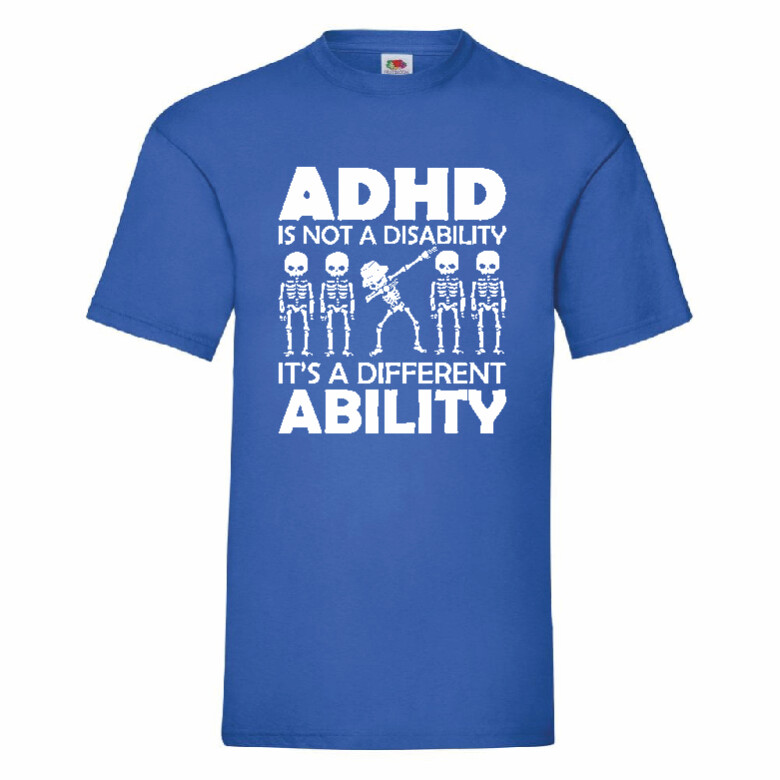 adhd tシャツ dinoworks adhdhard 白 White