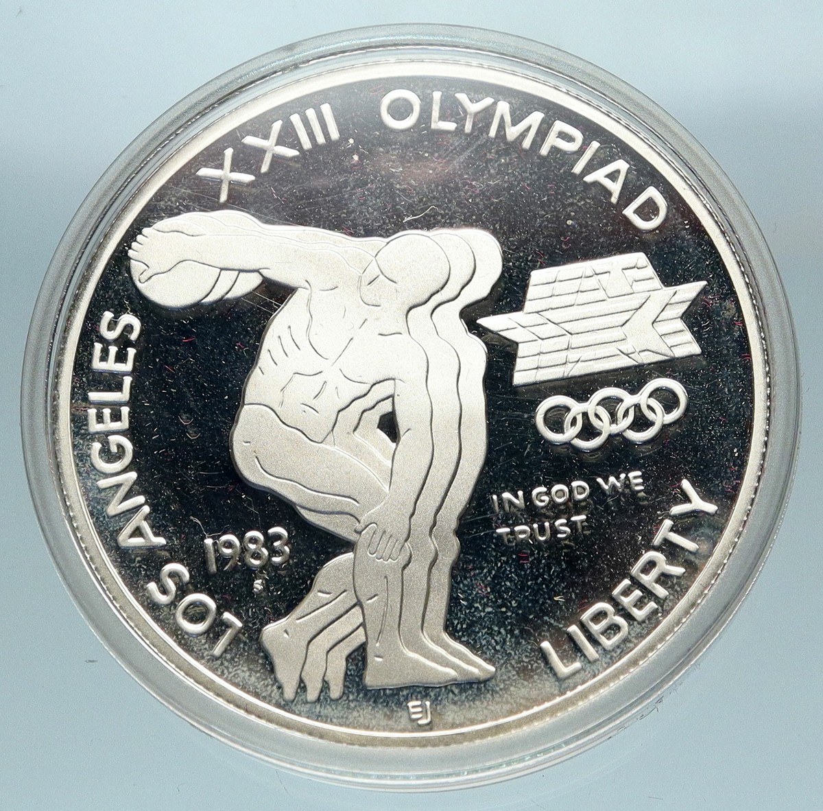 1983 Olympic Dollar 900 Fine 記念コイン コレクション 1983 OLYMPIC