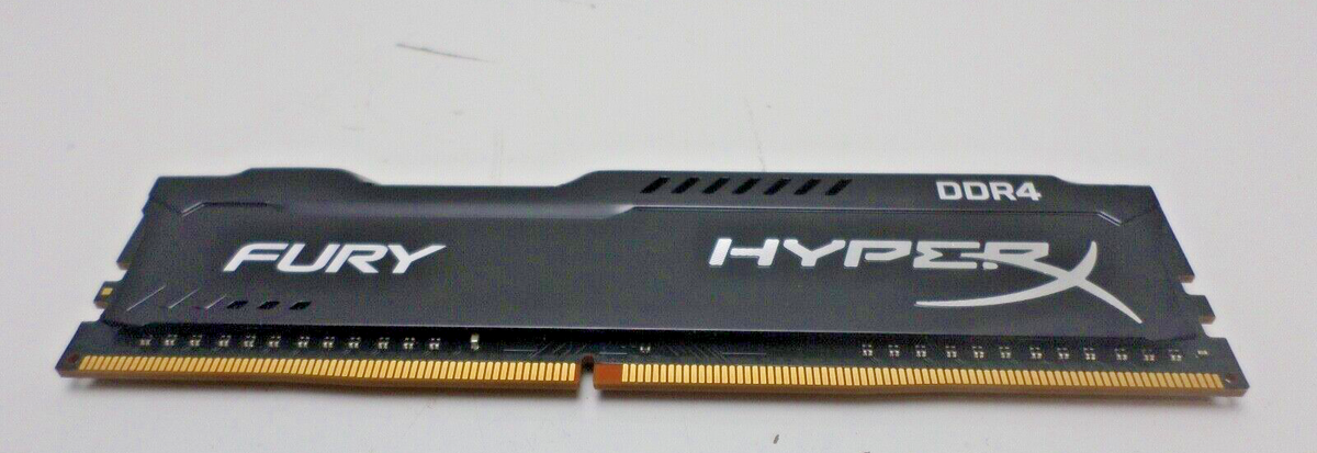 Kingston HyperX Fury 4GB DDR4 2400Mhz RAM HX424C15FBK2/8 | eBay