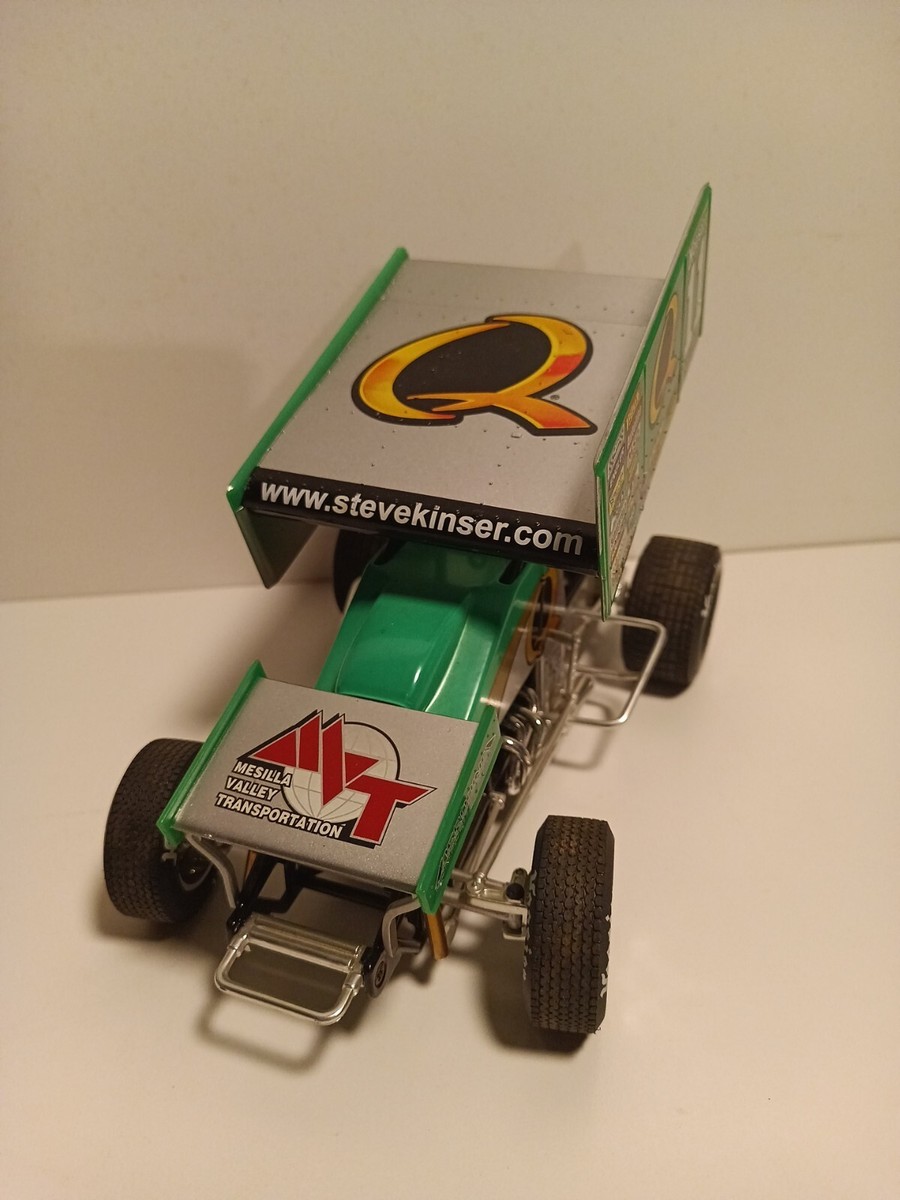 STEVE KINSER SPRINT CAR WORLD OF OUTLAWS QUAKER STATE 1/18 DIECAST