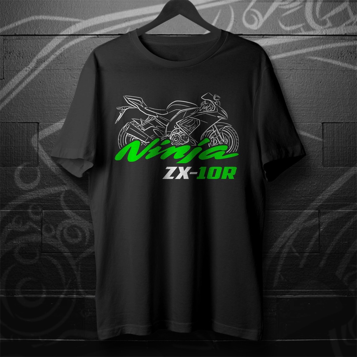 Kawasaki Ninja ZX-10R 2004-2025 - Motorcycle T-Shirt for Riders | eBay