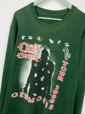 Vintage Ozzy Osbourne Ozzmosis 1995 Tour Long Sleeve Shirt Sz L