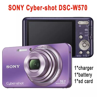 SONY Cyber-shot DSC-W570 16.1MP 5x Optical Zoom Digital Camera