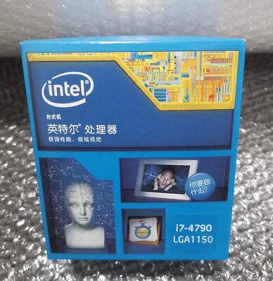 Intel Core i7-4790 3.60Ghz 8MB Quad Core Socket 1150 Desktop CPU