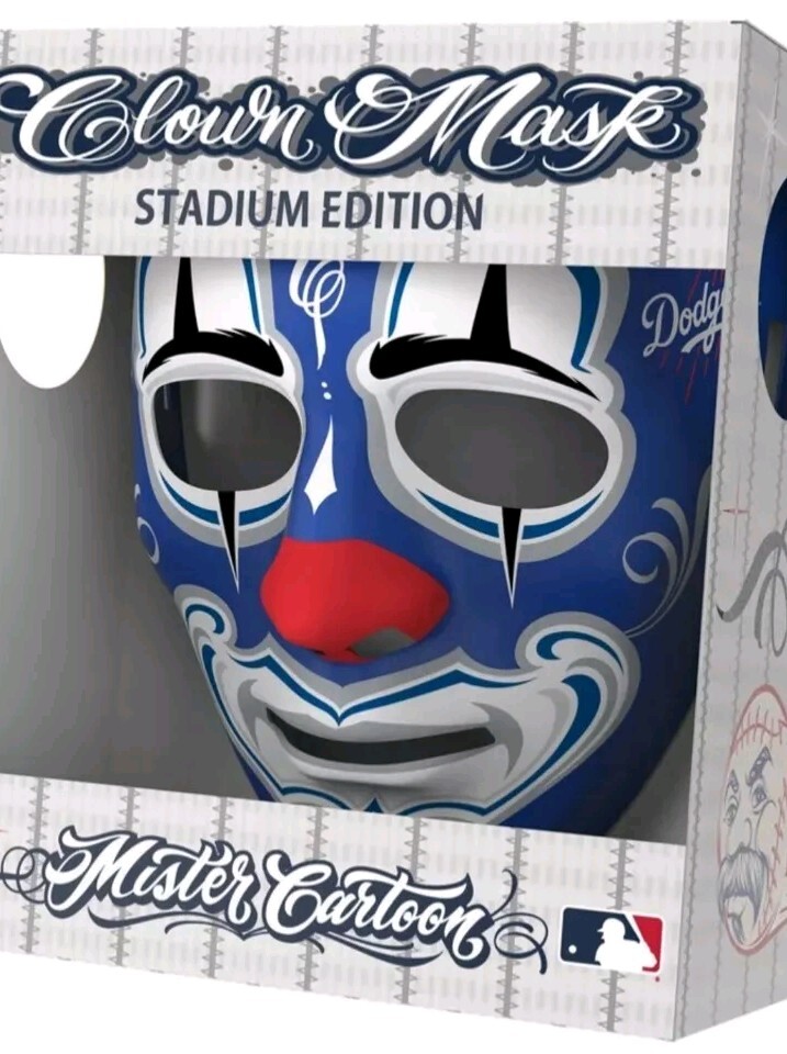 Mister Cartoon X MLB Los Angeles Dodgers Stadium Edition Clown