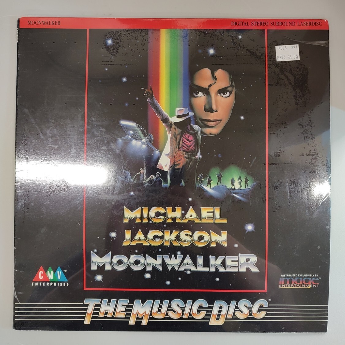 マイケル・ジャクソン MoonWalker LD 非売品 レーザーディスク Michael