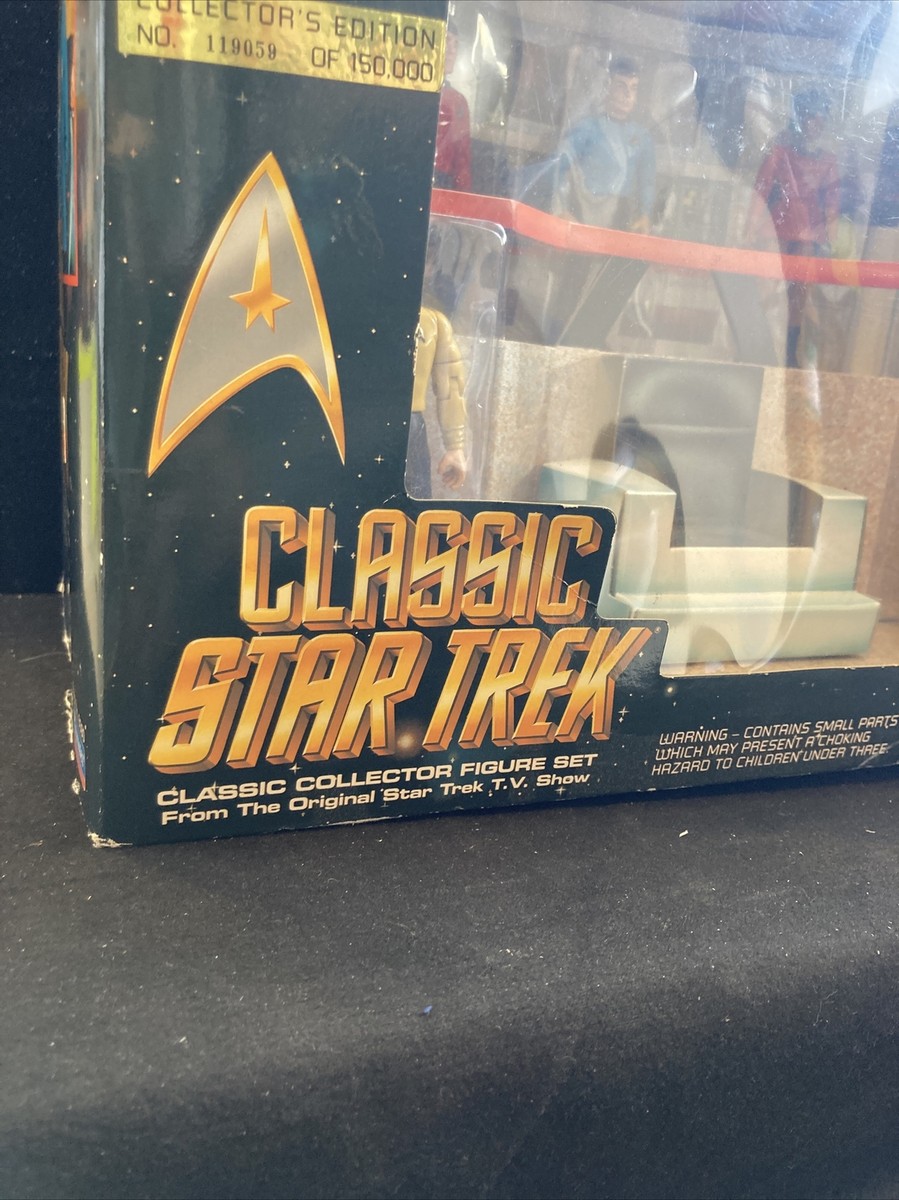 Classic Star Trek Bridge Crew Collector Figure Set 1993 Playmates