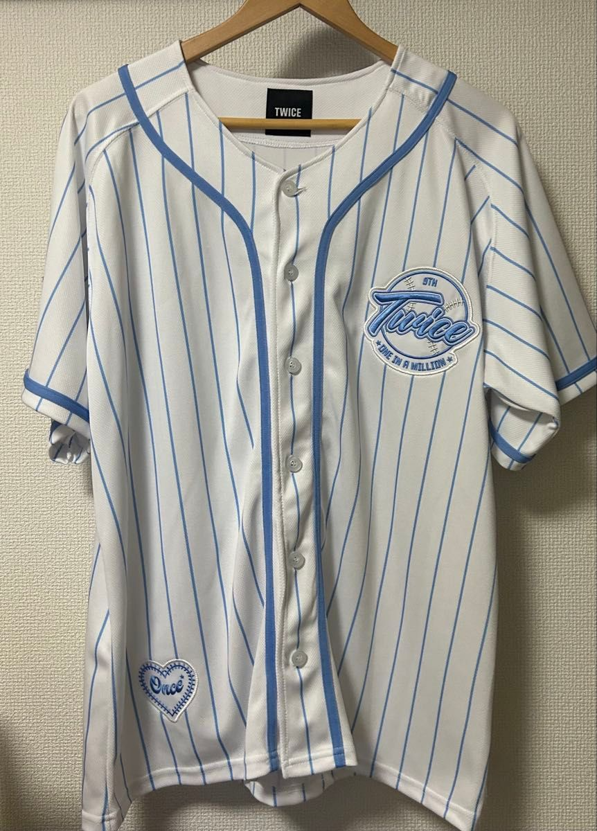 TWICE BASEBALL UNIFORM 9ROUND ミナ TWICE 9TH ANNIVERSARY POP-UP