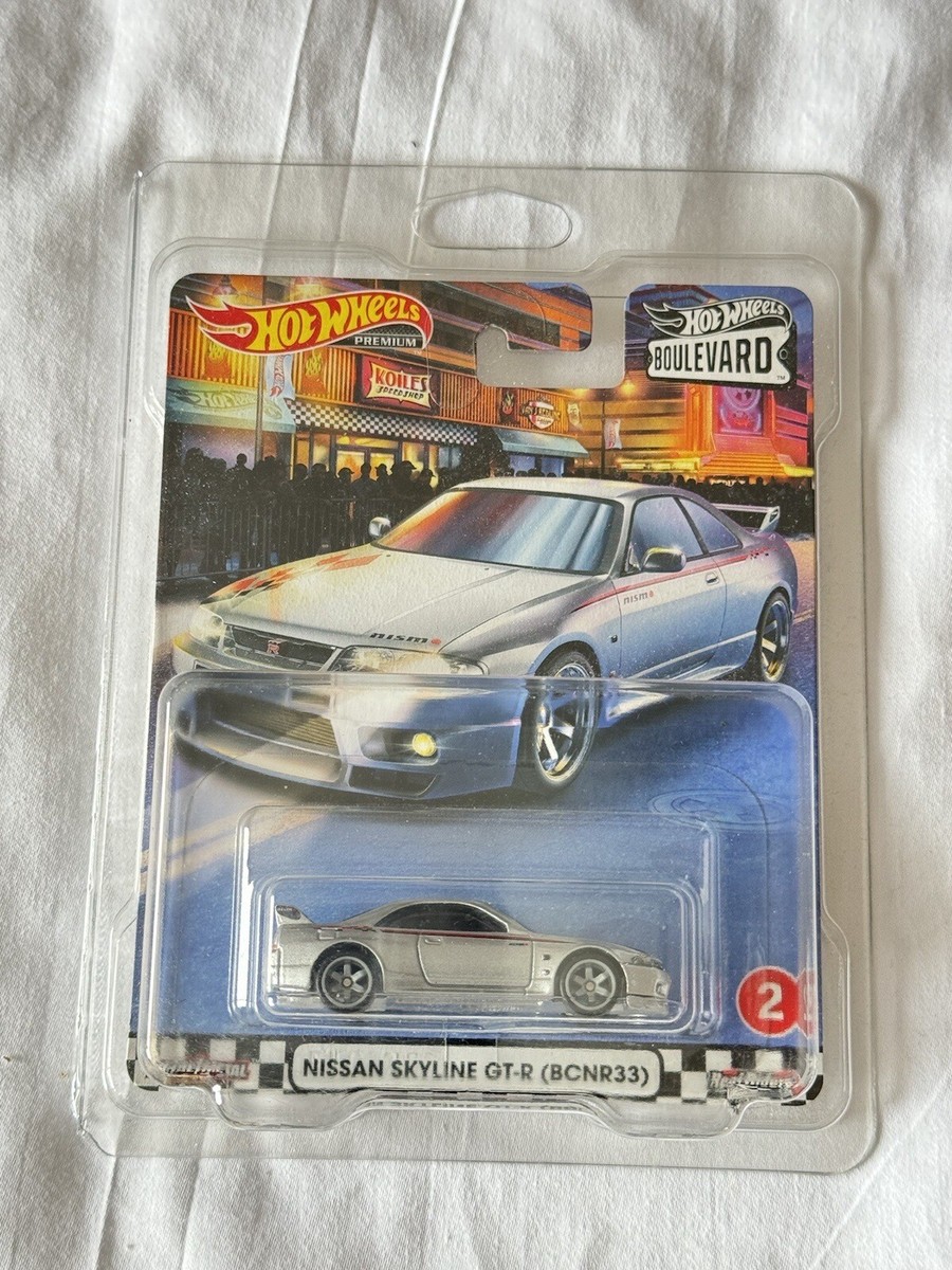 ホットウィール 日産 GT-R R33 NISMO ブルーバード 希少 ホット