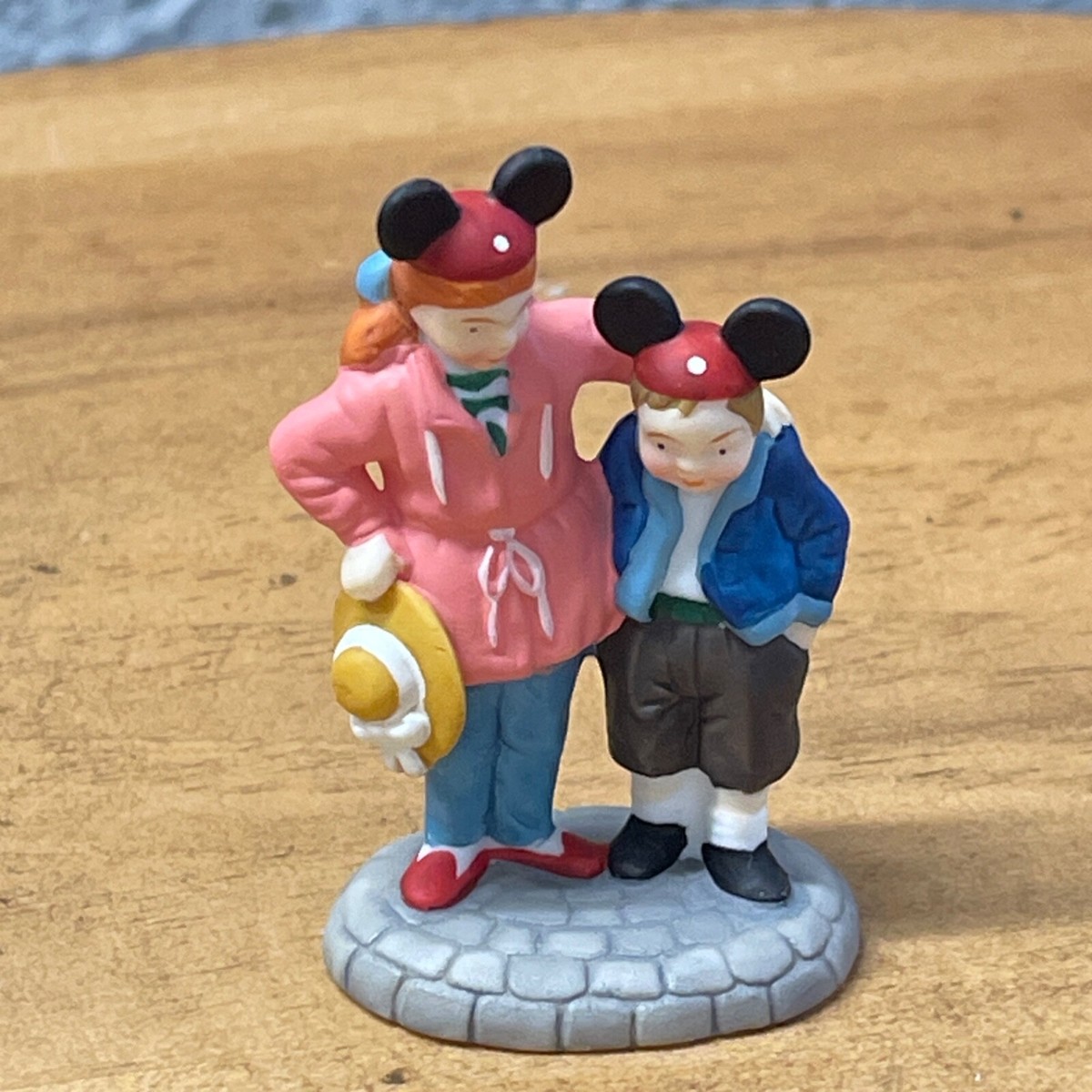 Department 56 Disney Parks Family Set of 3 Heritage Village