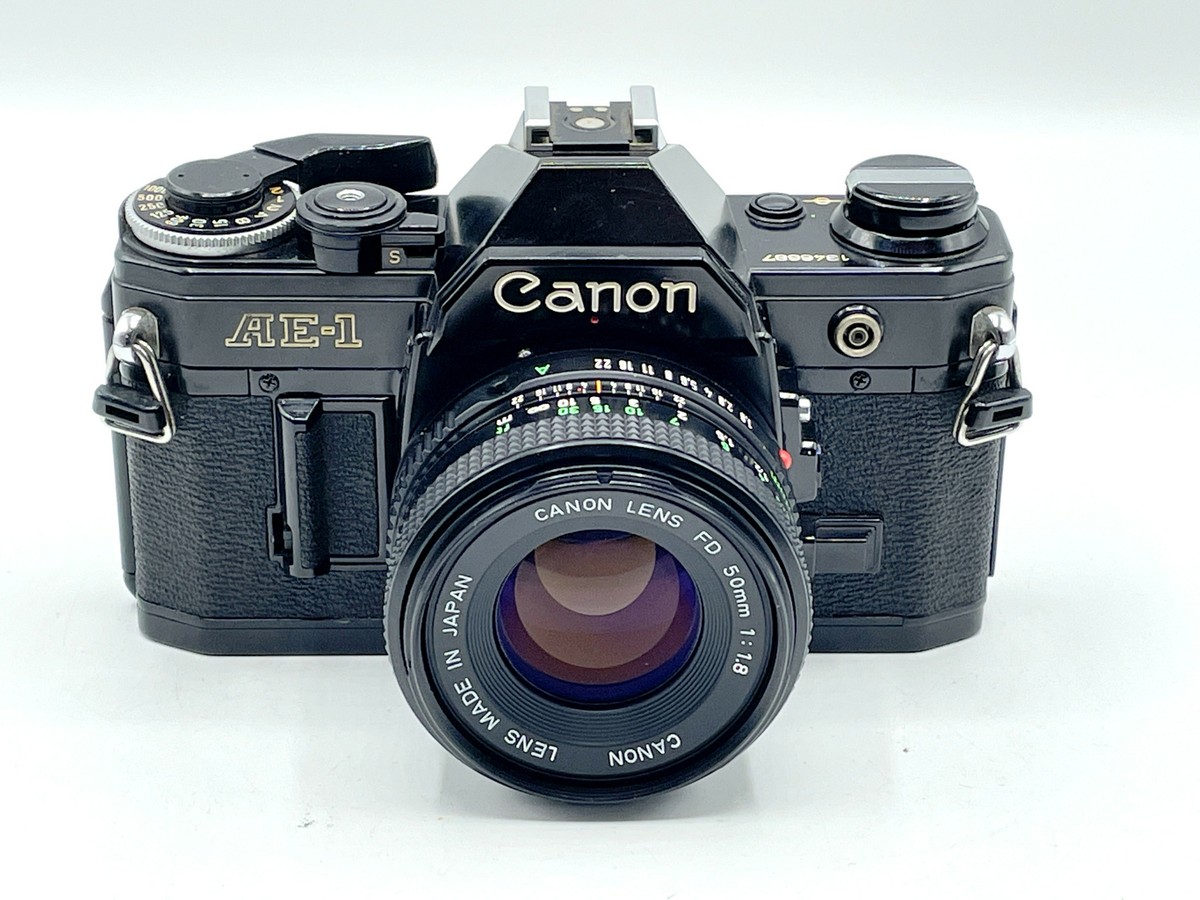 CANON ☆必見！動作確認済☆Canon AE-1 シルバー フィルムカメラ
