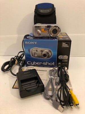 Vintage 2004 Sony Cyber-shot DSC-P93 Digital Camera - 5.1 MP | eBay