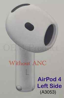 Original Apple AirPods 4 Wireless Earbuds Left Side (Without ANC