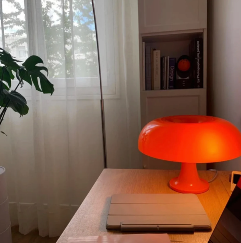 Nessino Nesso Style Nordic Danish Mid Century Mushroom Table Lamp