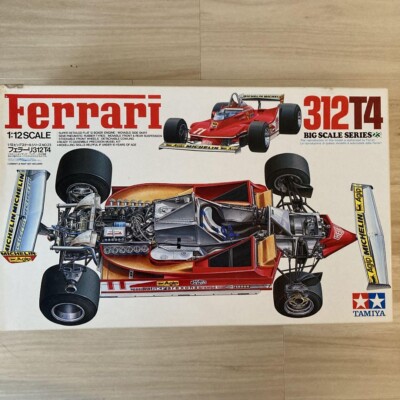 Tamiya 1/12 Ferrari 312T4 Jody Scheckter Gilles Villeneuve Plastic