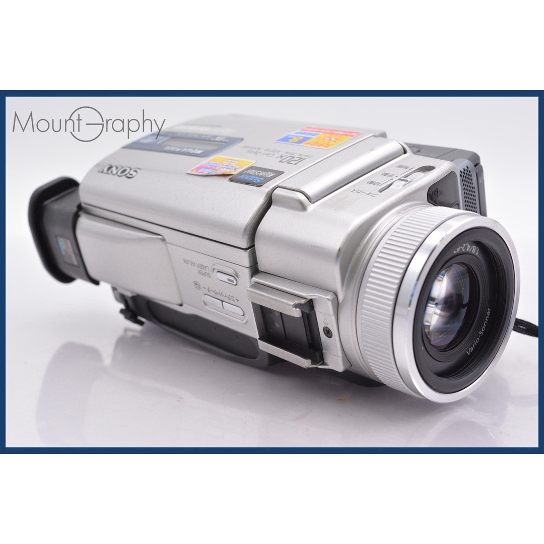 miniDVのダビングに！ SONY ビデオカメラ DCR-TRV20 01 SONY miniDV