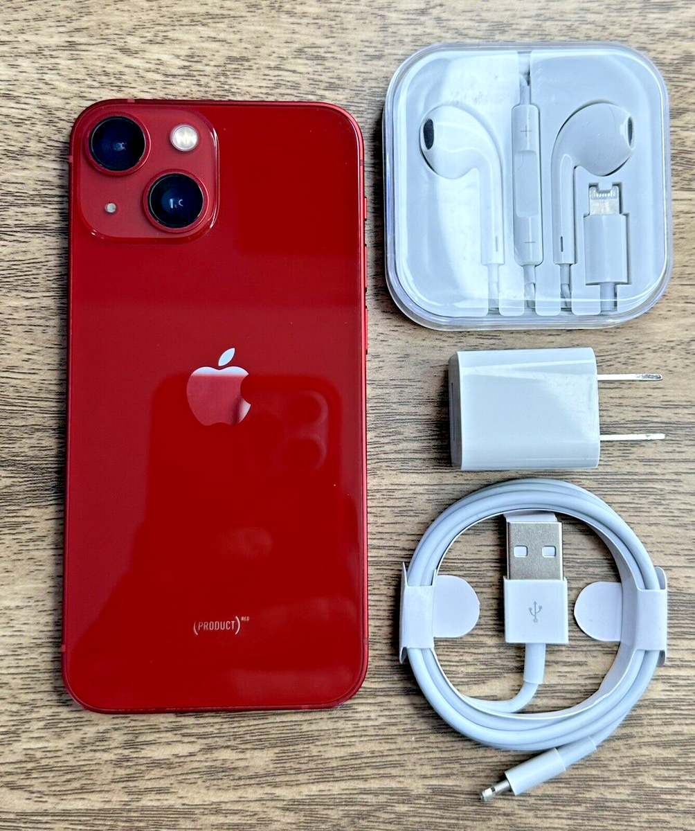 本物 Apple iPhone 13 mini RED 256gb SIMフリー iPhone 13 mini
