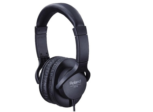 Roland RH-5 Monitor Headphones Black for Digital Piano V-Drums NEW