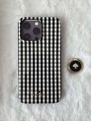 ケイトスペード jazzy gingham iPhone14 Pro Max新品 【公式通販】