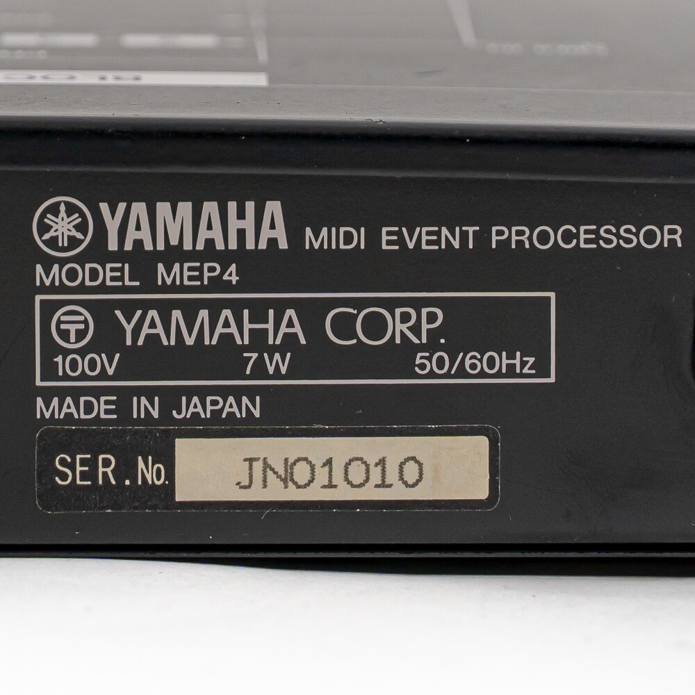 Yamaha MEP-4 MIDI Event Processor Effector- Send your Synths to