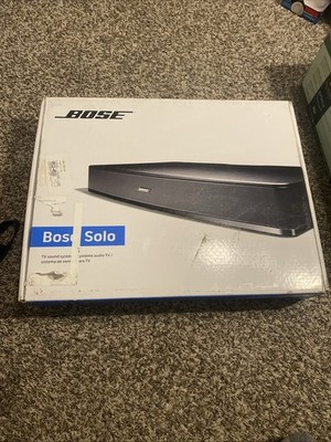 Bose 410376 Solo TV Sound System - Black for sale online | eBay