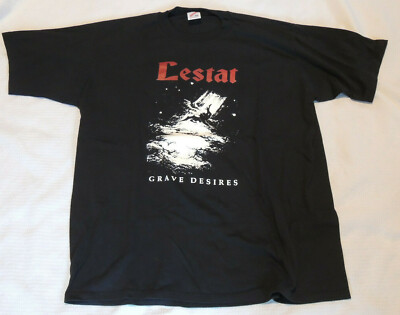 Vintage Lestat T-Shirt Grave Desires 80s 90s Cleveland Gothic
