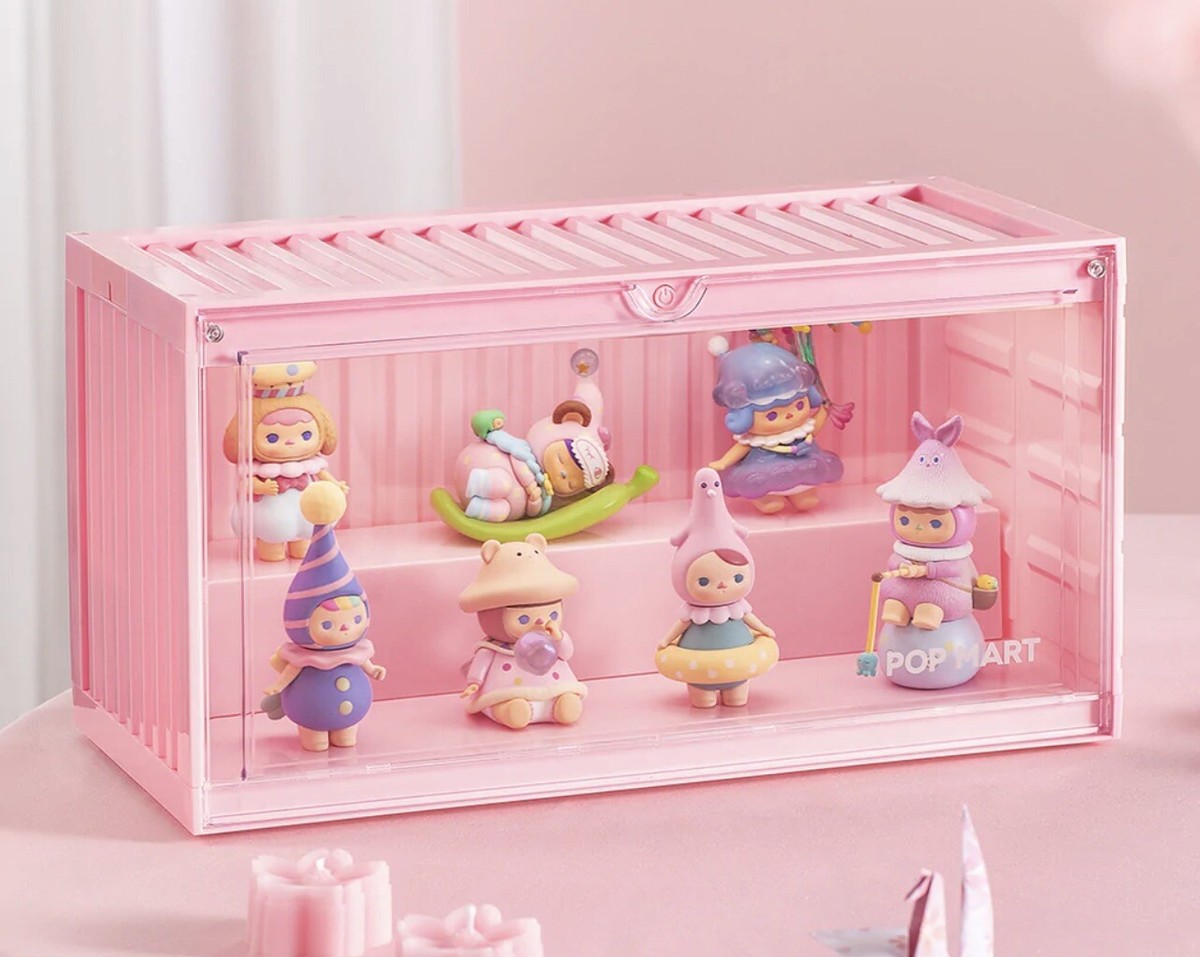 ポップマート ラブブ Wacky Mart シリーズ コンテナ 展示ボックス THE