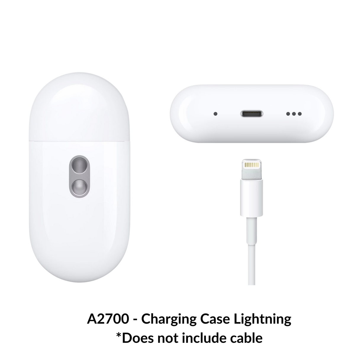 Original Apple AirPods Pro 2nd Gen Replacement: Lightning Charging
