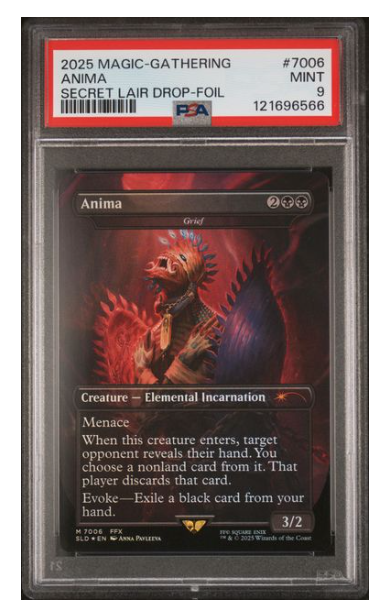 MTG SECRETLAIR アニマ(悲嘆) 英語版Foil MTG】 SECRETLAIR アニマ