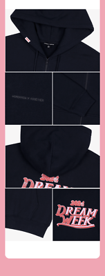 TXT TOMORROW X TOGETHER 2024 DREAM WEEK OFFICIAL MD ZIP-UP HOODIE